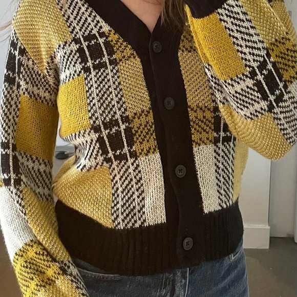Who What Wear- Clueless “As if” inspired plaid cardigan - Picture 1 of 4